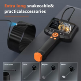 TM-0114 | Endoscope Camera with Light 16ft, 1080P HD Borescope with 8 Adjustable Lights