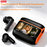 TM-0097 | MINISO MS128 Wireless 6.0 Touchscreen Headphones, Gaming Chip 15Ms Low Latency
