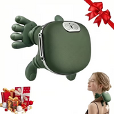 TM-0096 | Electric Deep Tissue Massager, Portable Shiatsu Kneading, Handheld Human Hand Simulation