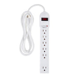 TM-0075 | Amazon Basics Surge Protector Power Strip, 6-Outlet