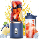 Mini Blender Bottle with Travel Cup – Smoothie, Juice & Shake Maker