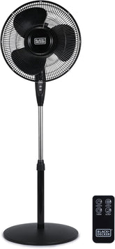 TM-0072 | BLACK+DECKER 16" Standing Oscillating Pedestal Fan with Remote