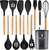 TM-0039 | Kitchen Silicone Cookware Set, 12-piece Non-stick Cookware, Heat-resistant, BPA-free