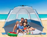 TM-0068 | ABCCAMPING Beach Tent Instant Pop up Sun Shade Shelter