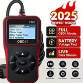 TM-0188 | V100 OBD2 Scanner USB Powered Car Fault Code Reader, Engine Diagnosis Tool