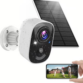 TM-0212 | 4K Wireless Solar Security Camera Outdoor 6-Month Battery AI Motion 2-Way Talk