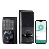 TM-0112 | Keyless Door Lock with Fingerprint Scanner & Touchscreen Keypad