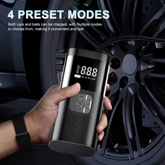TM-0174 | Portable Digital Tire Inflator Air Compressor Pump