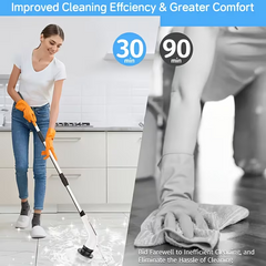 TM-0119 | Cleaning Brush, Multifunctional Electric Spin Scrubber, Dual-speed