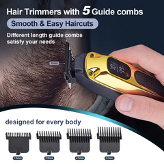 TM-0171 | Professional Cordless Rechargeable Hair Trimmer Cutter Kit