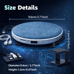 TM-0102 | Bluetooth Under Pillow Speaker for Sleeping
