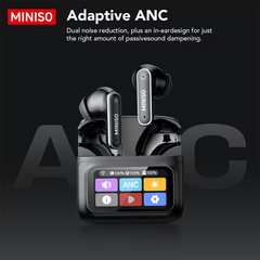 MINISO MS128 Wireless 6.0 Touchscreen Headphones, Gaming Chip 15Ms Low Latency