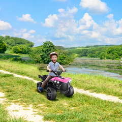 TM-0210 | Kids Ride On ATV 6V Electric Quad 4-Wheeler Toy Car 1.86 MPH Max Speed