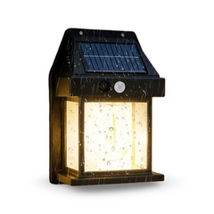 TM-0170 | Outdoor Solar Lights Lamps for Exterior Wall with IP44 with Motion Sensor - 3 Lighting Modes