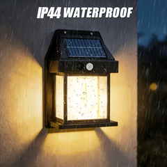 TM-0170 | Outdoor Solar Lights Lamps for Exterior Wall with IP44 with Motion Sensor - 3 Lighting Modes