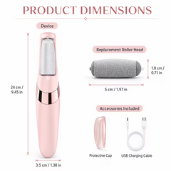 TM-0104 | Portable Foot Care Device with Grinding Heads