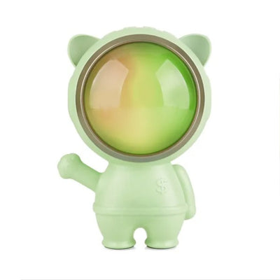 tamACX Dynamic High Base Cat Astronaut Portable Bluetooth Speaker with LED Color Light