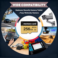 TM-0166 | Memory Card 256GB Mini TF Card Ultra High Speed Smart Card