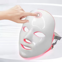 TM-0144 | LED Face Mask Light Therapy, 7 Color Photon Treatment
