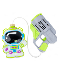 Tank Bubble Gun Holes with Bubble Solution Rocket Bubble Making Machine Outdoor Toys for Kids