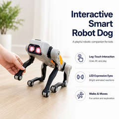 TM-0222 | Smart Robot Dog STEM Toy Voice Control 30+ Actions App Programmable iOS Android