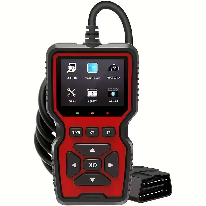 TM-0259 | V519 OBD2 Scanner Car Diagnostic Tool Live Data Battery Test Fault Code Reader