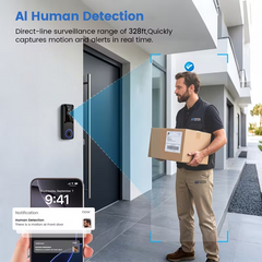 TM-0167 | Smart Wireless Doorbell Camera System with App