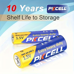 TM-0168 | PKCELL AAA+AA 80 Combo Pack Batteries, 1.5V Carbon Battery