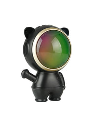 tamACX Dynamic High Base Cat Astronaut Portable Bluetooth Speaker with LED Color Light