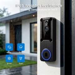 TM-0167 | Smart Wireless Doorbell Camera System with App