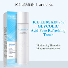 ICE LERSKIN Toner 7% Glycolic Acid Whitening and Exfoliate Skincare 100ML