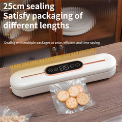 TM-0219 | Vacuum Sealer Machine 90W Food Sealer ZKFK-006 Display 10 Bags Included