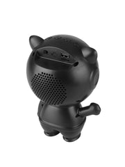 tamACX Dynamic High Base Cat Astronaut Portable Bluetooth Speaker with LED Color Light