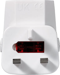 Universal Worldwide Travel USA, UK, EU Adapter with USB -  2-pin, 3-pin, and blade plugs