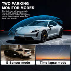 TM-0217 | Dash Cam 1080P Front Inside Dual Camera WiFi Night Vision G-Sensor 170°