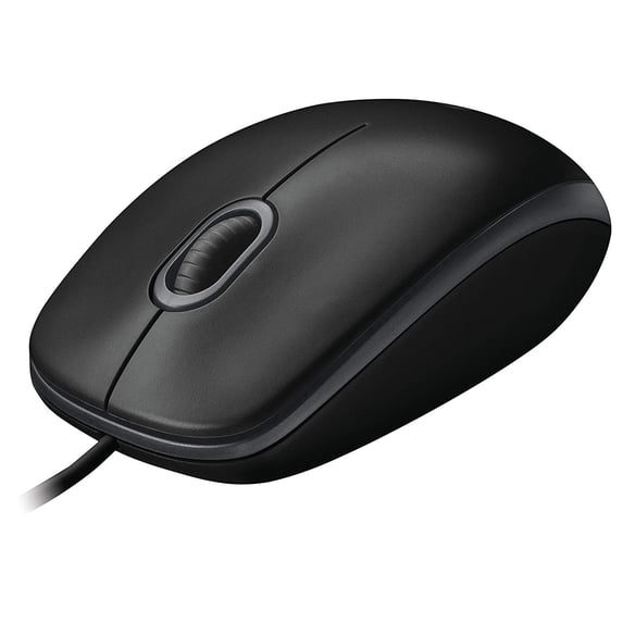TM-0071 | Logitech B100 Optical USB Mouse, Black