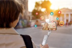 Hohem iSteady 3-Axis Smartphone Gimbal Stabilizer with Fill Light
