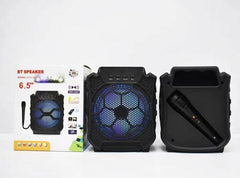 Boom Box Portable Karaoke Bluetooth Party Speaker 6121