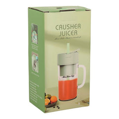 Portable Blender and Juicer Bottle - Mason Juicer Cup With Straw