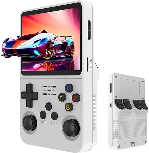 VGBUS R36S Handheld Game Console 3.5-Inch IPS Screen Retro Gaming Console,3500mAh, Built in 20000+ Games