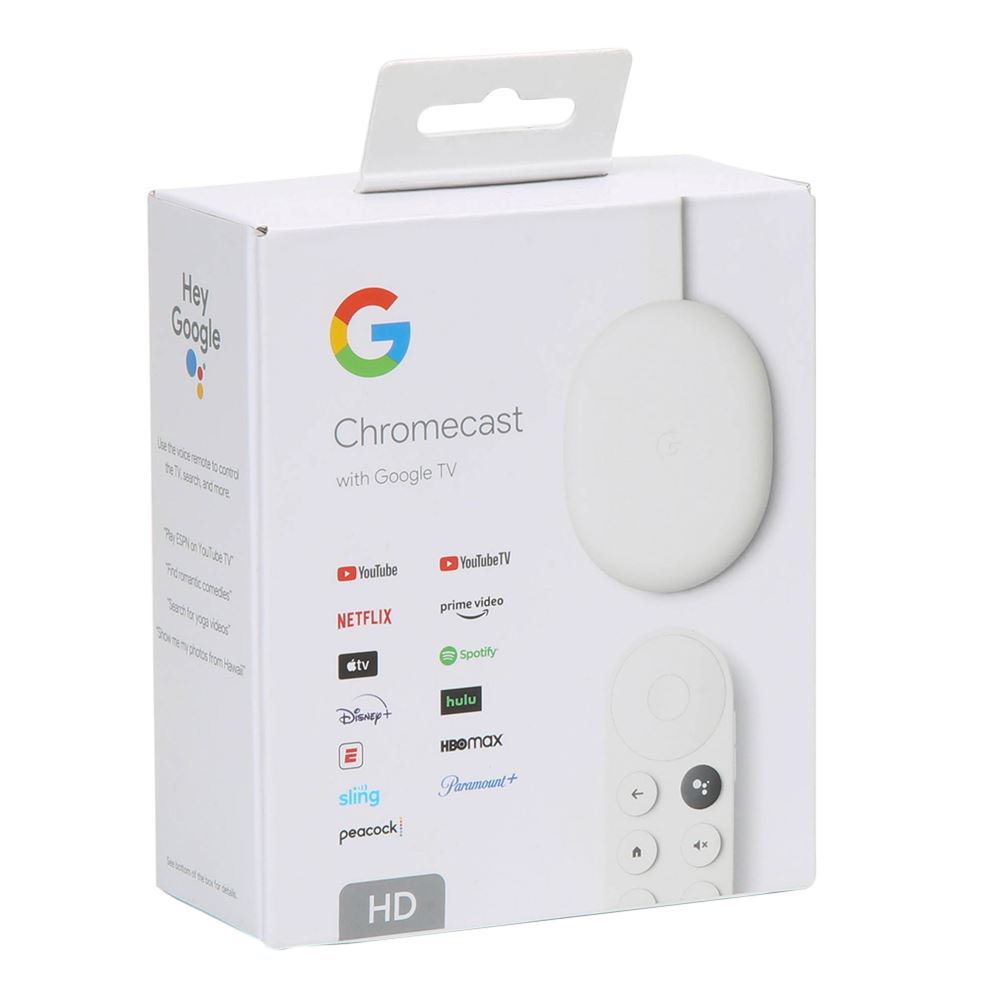 Chromecast with Google TV (HD) - Streaming Stick Entertainment on Your TV