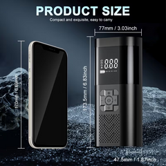 TM-0174 | Portable Digital Tire Inflator Air Compressor Pump