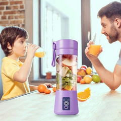 TM-0010 | Portable Juicer with 6 Blades Handheld Rechargeable Electric Juicers