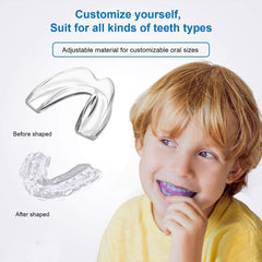 Xpassion Mouth Guard for Upper & Lower Teeth Fit Any Adult Mouth 4 Pack/2 Size