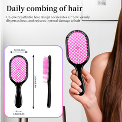 Detangling Brush - Gentle & Effective Detangling on Wet or Dry Fragile Hair Types