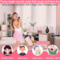 Mini Karaoke Bluetooth Speaker Machine for Kids & Adult