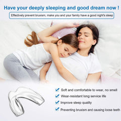 Xpassion Mouth Guard for Upper & Lower Teeth Fit Any Adult Mouth 4 Pack/2 Size