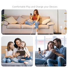 TM-0181 | tamACX® USB-C Charger Adapter with 4FT Type-C Cable – Fast Charging Power Adapter for iPhone, iPad, Samsung, Android, Speakers & More