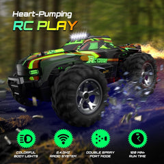 All Terrain Beast RC Remote Control Car with Colorful Led Light and spray