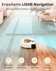 TM-0067 | UBPET Robot Vacuum with 22,000Pa Ultra-Strong Suction